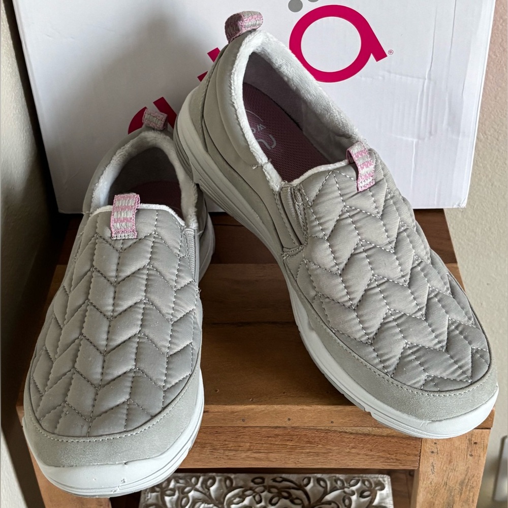 Women’s Ryka Water Repellent Quilted Slip-ons - Ava3